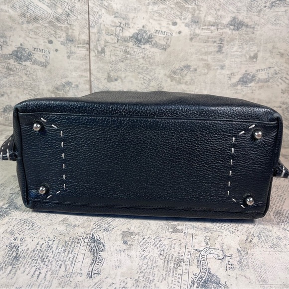 BCBGMaxAzria Genuine Pebble Leather Shoulder Bag - Picture 7 of 15